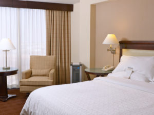 The Beyond Guardian Air with ActivePure Technology protects a Dallas hotel room.